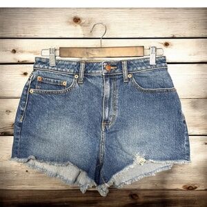 Victoria’s Secret PINK High Rise Denim Cut Off Shorts Size 6 New WIth Tags